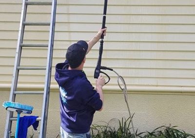 House exterior cleaning